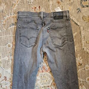 Levis Premium BIG E gray Jeans. 512 33 X 32" Inseam